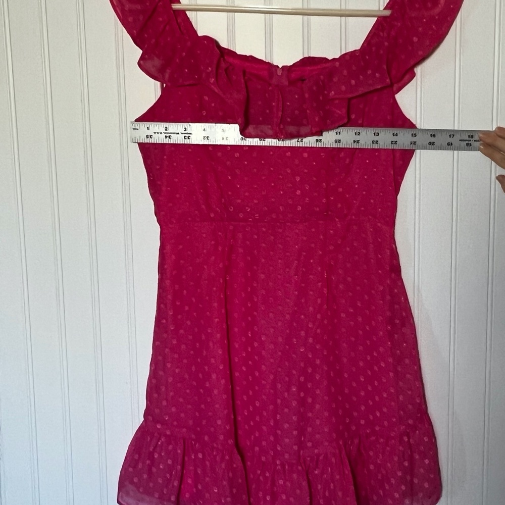 B. Smart Dress Hot Pink Ruffle Size 3 NWT - Picture 5 of 8